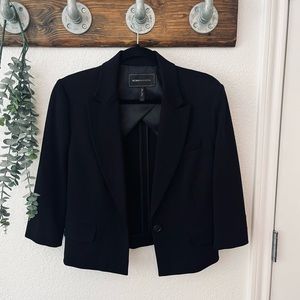 Gorgeous Black BCBG Maxazria 3/4 sleeve Blazer